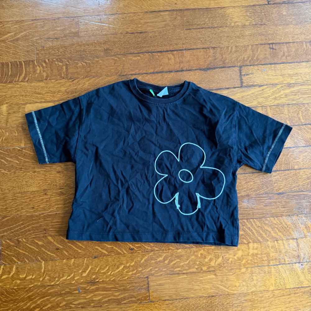 Zara crop t-shirt
